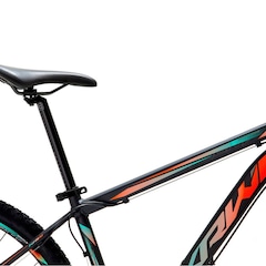 Bicicleta Aro 29 Krw Alumínio - Freio Hidráulico Suspensão com Trava Mountain Bike S9 - 27 Velocidades - Adulto - Foto 11