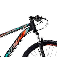 Bicicleta Aro 29 Krw Alumínio - Freio Hidráulico Suspensão com Trava Mountain Bike S9 - 27 Velocidades - Adulto - Foto 3