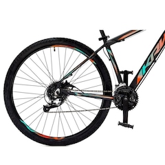 Bicicleta Aro 29 Krw Alumínio - Freio Hidráulico Suspensão com Trava Mountain Bike S9 - 27 Velocidades - Adulto - Foto 17