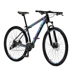 Bicicleta Aro 29 Krw Alumínio - Freio Hidráulico Suspensão com Trava Mountain Bike S9 - 27 Velocidades - Adulto - Foto 6