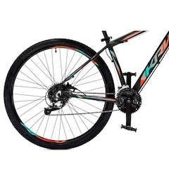Bicicleta Aro 29 Krw Alumínio - Freio Hidráulico Suspensão com Trava Mountain Bike S9 - 27 Velocidades - Adulto - Foto 10