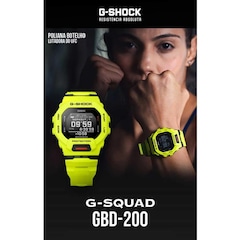 Relógio Casio G-Shock G-Squad Sports Gbd-200Uu-1Dr - Unissex - Foto 3