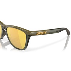 Óculos de Sol Unissex Oakley Frogskins Range Dark Brush Prizm 24K Polarized - Foto 2