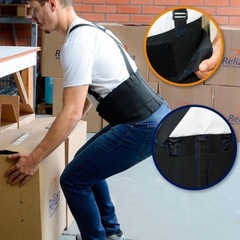 Cinta Lombar Ergonômica Red Place Colete Suspensório para Coluna - Adulto - Foto 4