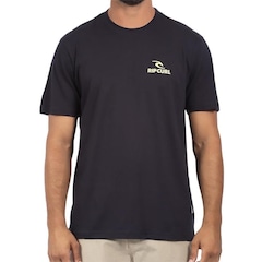 Camiseta Rip Curl New Brand Icon Sm24 - Masculina - Foto 1