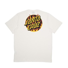 Camiseta Santa Cruz Thrasher Flame Dot Ss - Masculina - Foto 2