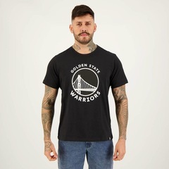 Camiseta Nba Golden State Warriors Estampada - Masculina - Foto 1