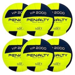 Kit Bolas Vôlei Penalty Vp 2000 X com 6 Unidades - Foto 1