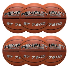 Kit de Bolas de Basquete Penalty Bt7600 Viii - 6 Unidades - Foto 1