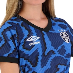 Camisa do Grêmio Of. 3 2021 Torcedor Umbro - Feminina - Foto 5