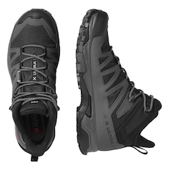 Bota Salomon X Ultra 4 Mid Gtx - Masculina Preta - Foto 5