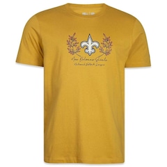Camiseta New Era New Orleans Saints NFL Rooted Nature - Masculina - Foto 1