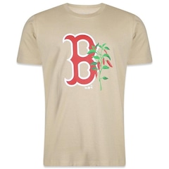 Camiseta New Era Boston Red Sox MLB Rooted Nature - Masculina - Foto 1