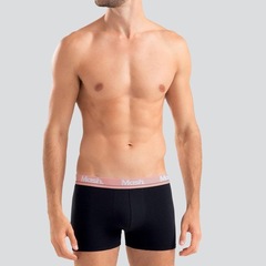 Kit de Cuecas Boxer Mash Cotton Elástico Bordado - Adulto - 3 Unidades - Foto 10