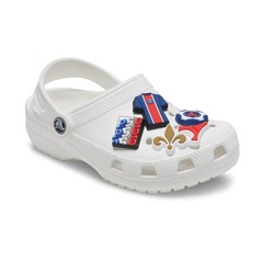 Jibbitz Crocs Paris St Germain Pack com 5 Peças Único - Foto 2