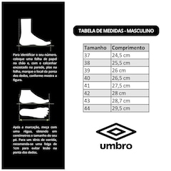 Chuteira de Campo Umbro Orbit - Adulto - Foto 7