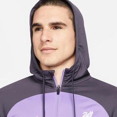 Jaqueta com Capuz Nike Dri-Fit Liverpool - Masculina - Foto 7