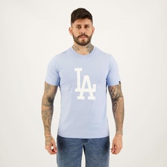 Camiseta New Era MLB Los Angeles Dodgers Essentials - Masculina - Foto 1