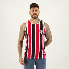 Camiseta Regata do São Paulo Retromania Retrô 1971 Tricolor - Masculina - Foto 1