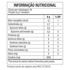 Creatina Turbo Black Skull Refil - 150g - Foto 2