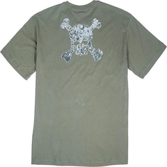 Camiseta Oakley Back To Skull Bark Sm24 - Masculina - Foto 2