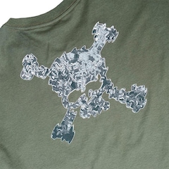 Camiseta Oakley Back To Skull Bark Sm24 - Masculina - Foto 3