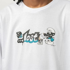 Camiseta Lost Smurfs Inked - Masculina - Foto 2