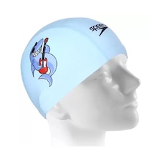 Touca Speedo Tubarao - Infantil - Foto 1