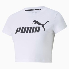 Blusa Cropped Puma Essentials Slim - Feminina - Foto 1