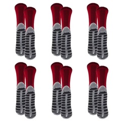 Kit Meias 3/4 Penalty Grip - 6 Pares - Infantil - Foto 2