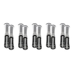 Kit Meias 3/4 Penalty Grip - 5 Pares - 33 A 48 - Infantil - Foto 1