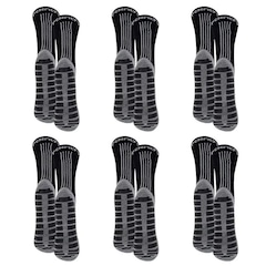 Kit Meias 3/4 Penalty Grip - 6 Pares - Infantil - Foto 2