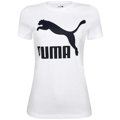 Camiseta Puma Classic Logo Tee - Feminino - Foto 1