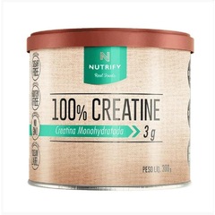 Creatina 100% Pura Monohidratada Nutrify - 300g - Foto 1