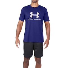 Camiseta Under Armour Sportstyle Log - Masculina - Foto 1