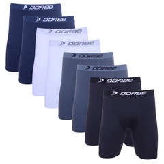 Kit 8 Cuecas Long Leg Poliamida Dorbe Original - Adulto - Foto 1