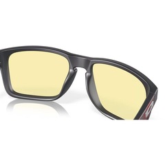 Óculos de Sol Unissex Oakley Holbrook Xl Matte Carbon Prizm Gaming - Foto 7