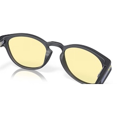 Óculos de Sol Unissex Oakley Latch Matte Carbon Lentes Prizm Gaming - Foto 7