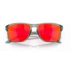 Óculos de Sol Unissex Oakley Sylas Grey Ink Prizm Ruby - Foto 3