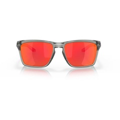 Óculos de Sol Unissex Oakley Sylas Grey Ink Prizm Ruby - Foto 4