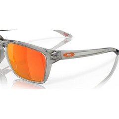 Óculos de Sol Unissex Oakley Sylas Grey Ink Prizm Ruby - Foto 7
