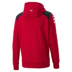 Blusão de Moletom com Capuz Puma Scuderia Ferrari 2023 Team Replica - Masculino - Foto 2