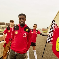 Blusão de Moletom com Capuz Puma Scuderia Ferrari 2023 Team Replica - Masculino - Foto 3