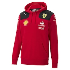 Blusão de Moletom com Capuz Puma Scuderia Ferrari 2023 Team Replica - Masculino - Foto 1
