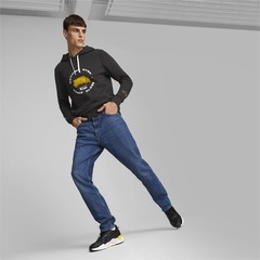 Blusão de Moletom com Capuz Puma Porsche Legacy Graphic - Masculino - Foto 4
