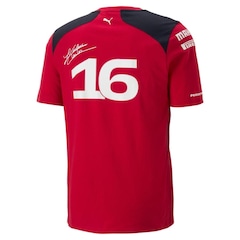 Camiseta Puma Scuderia Ferrari Charles Leclerc - Masculina - Foto 2