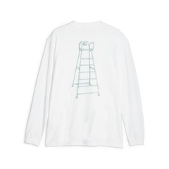 Camiseta Puma Manga Longa Service Line Mmq - Unissex - Foto 1
