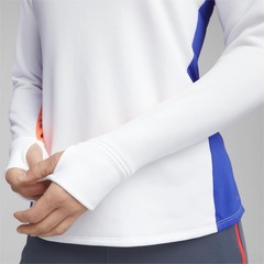 Top Fitness Puma Individualblaze Quarter-Zip Football - Feminino - Foto 4