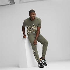Calça de Moletom Puma Essentials Block Camo Fleece - Masculina - Foto 6