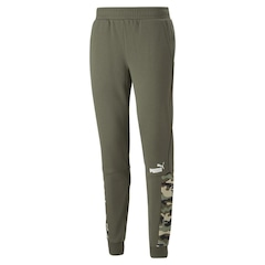 Calça de Moletom Puma Essentials Block Camo Fleece - Masculina - Foto 1